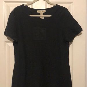 Dress with Cute Plant / Flower / Butterfly Patch